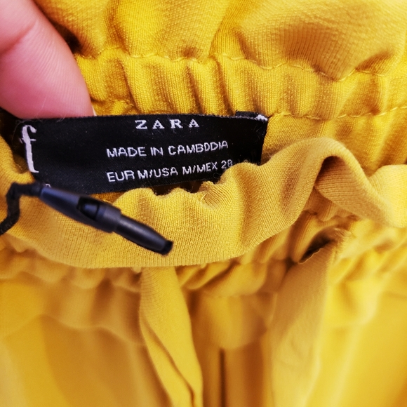 Zara mustard pants - Picture 2 of 4